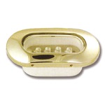 TREM Plafonnier à leds bleues 75x37x32mm Trem