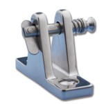 TREM Platine inox d'articulation droite avec axe pour bimini Trem
