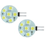 MANTAGUA Ampoule LED G4 horiz. 10W blanc chaud dif. 120° x2 Mantagua