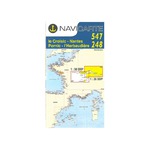 NAVICARTE Carte double n°547 et n° 248 Le Croisic-Nantes-Por Navicarte