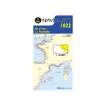 NAVICARTE Carte n°1022 Ile d'Yeu-La Rochelle Navicarte