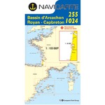 NAVICARTE Carte n°255-1024 Bassin d’Arcachon-Royan-Cap Breto Navicarte