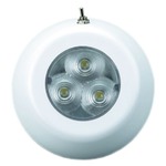 BIGSHIP Plafonnier 3 LED 12 90mm avec interrupteur BigShip