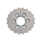 SLC Coupe orin Inox anode collier diamètre arbre 35 mm SLC