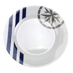 COULEUR MER Marina assiette plate Couleur Mer