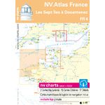 NV Charts Atlas Les sept îles à Douarnenez FR4 NV Charts