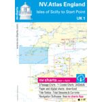 NV Charts Atlas UK îles de Scilly au phare de Star Point UK1 NV Charts