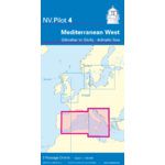 NV CHARTS Pilot 4 Carte marine hauturière Méditerranée Ouest NV Charts