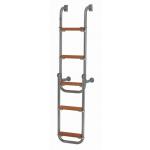 BIGSHIP Echelle inox 3+2 echelons BigShip