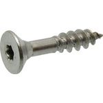 BIGSHIP Vis bois agglo tête fraisé 5X60 INOX A4 - les 4 Marinox