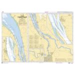 SHOM à plat 7427 La Gironde Shom