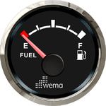 Jauge Silverline carburant NMEA2000 - noir Wema