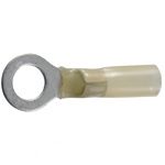 EUROMARINE Cosses à œil étanches Ø10 mm jaune - les 4 Euromarine