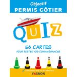 VAGNON Jeu de carte permis plaisance option cotière Vagnon