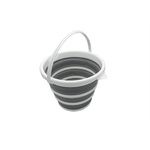 HABA Seau pliable 10L blanc/gris Haba