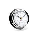 FISCHER Horloge laiton chromé ø 110 mm Bigship Fischer