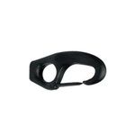 BIGSHIP Mousquetons plastique noir Ø4mm les 2 BigShip