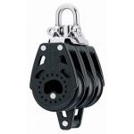 HARKEN Poulie triple manille et ringot Carbo Ø réa 57mm Ø co Harken
