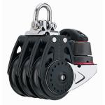 HARKEN Poulie triple manille Carbo réa 57mm cord 10mm taquet Harken