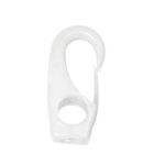 BIGSHIP Mousquetons plastique blanc Ø4mm les 2 BigShip