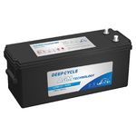 UPLUS Batterie AGM CARBONE 140Ah grande capacité UPLUS