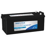 UPLUS Batterie AGM CARBONE 180Ah grande capacité UPLUS