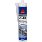 SIKA Sikasil SG-20 cartouche 300mL noir Sika