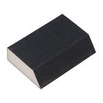 Eponge abrasive 4 faces trapézoïdale - grain 100 NAVEO