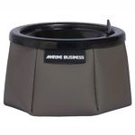 MARINE BUSINESS Cendrier taupe avec couvercle Marine Business