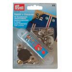 PRYM Boutons pression Ø15mm à visser (les 10) PRYM