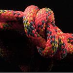 COUSIN  Meridian diam8mm - rouge fil couleur COUSIN