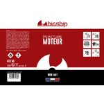 Bombe de peinture noir mat 400 ml BigShip