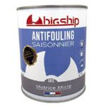 BIGSHIP Antifouling saisonnier matrice mixte Noir 0,75L BigShip