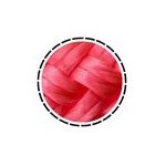 COUSIN  Braidline diam8mm - rose COUSIN