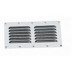 OSCULATI Grille aeration inox rectangulaire 115 x 230 mm