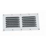 BIGSHIP Grille aeration inox rectangulaire 65 x 125 mm Osculati