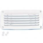 NUOVA RADE Grille aeration plastique rectangulaire blanche 2 Nuova Rade