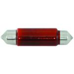 EUROMARINE Ampoule navette rouge 10x38mm 12V/5W les 2 Euromarine