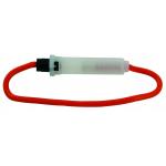 Porte fusible volant pour fusible verre 6,3x32