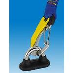 WICHARD Mousqueton double sécurité jaune 115mm Wichard