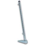FORESTI Hampe de pavillon plat pont laiton chromé Ø13 - 35cm Foresti Suardi