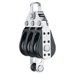 HARKEN Poulie triple à ringot Bullet Ø réa 29mm Ø cord 6/8mm Harken