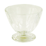 Coupe à glace incolore Couleur Mer acrylique les 4 Topoplastic