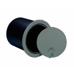 NUOVA RADE Trappe de visite grise Ø235mm avec coffre Nuova Rade NUOVA RADE Trappe de visite grise Ø235mm avec coffre Nuova Rade