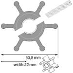 JABSCO Turbine Øext 51mm ep 22mm 673-0001 (MT116) Jabsco