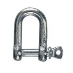 VIGOUROUX Manille galva droite 6mm VRAC Vigouroux