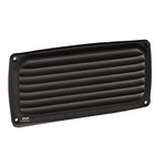 NUOVA RADE Grille aeration plastique rectangulaire noire 200 Nuova Rade NUOVA RADE Grille aeration plastique rectangulaire noire 200 Nuova Rade