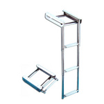 BIGSHIP Echelle téléscopique inox 4 marches BigShip