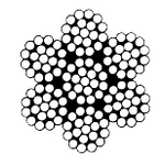 PLASTIMO Cable inox Souple 4mm rupture 990KG Plastimo