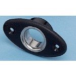 RWO Ecubier bagué rond 14mm noir Rwo